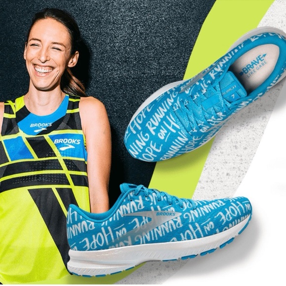 Brooks Shoes - Brooks brave launch 7 Women's Blue Running Shoes